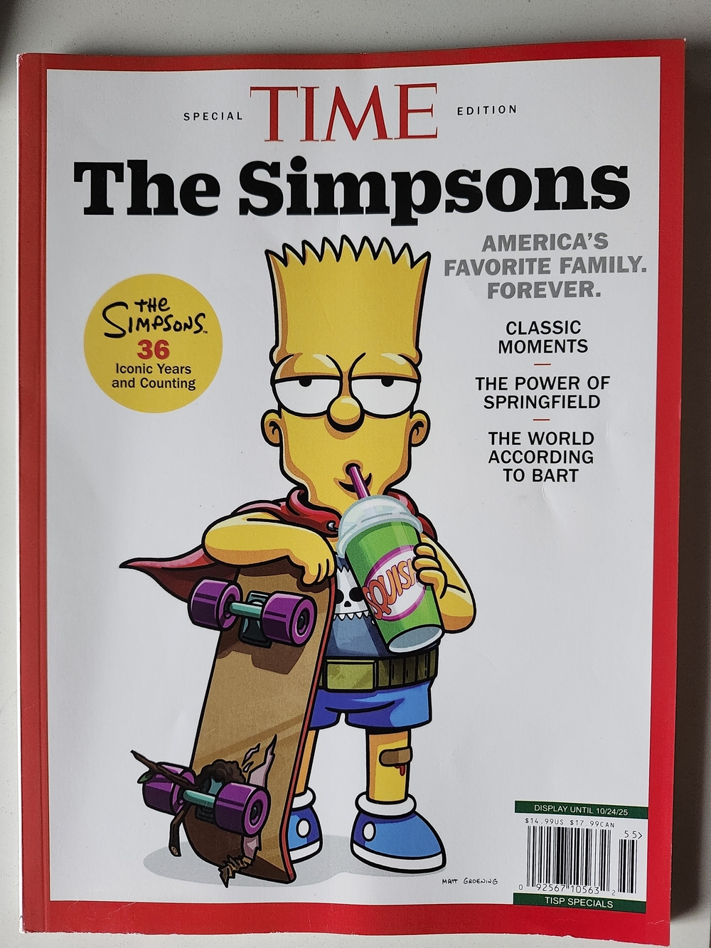 The Simpsons Special Edition Magazine - Red & Yellow Cover